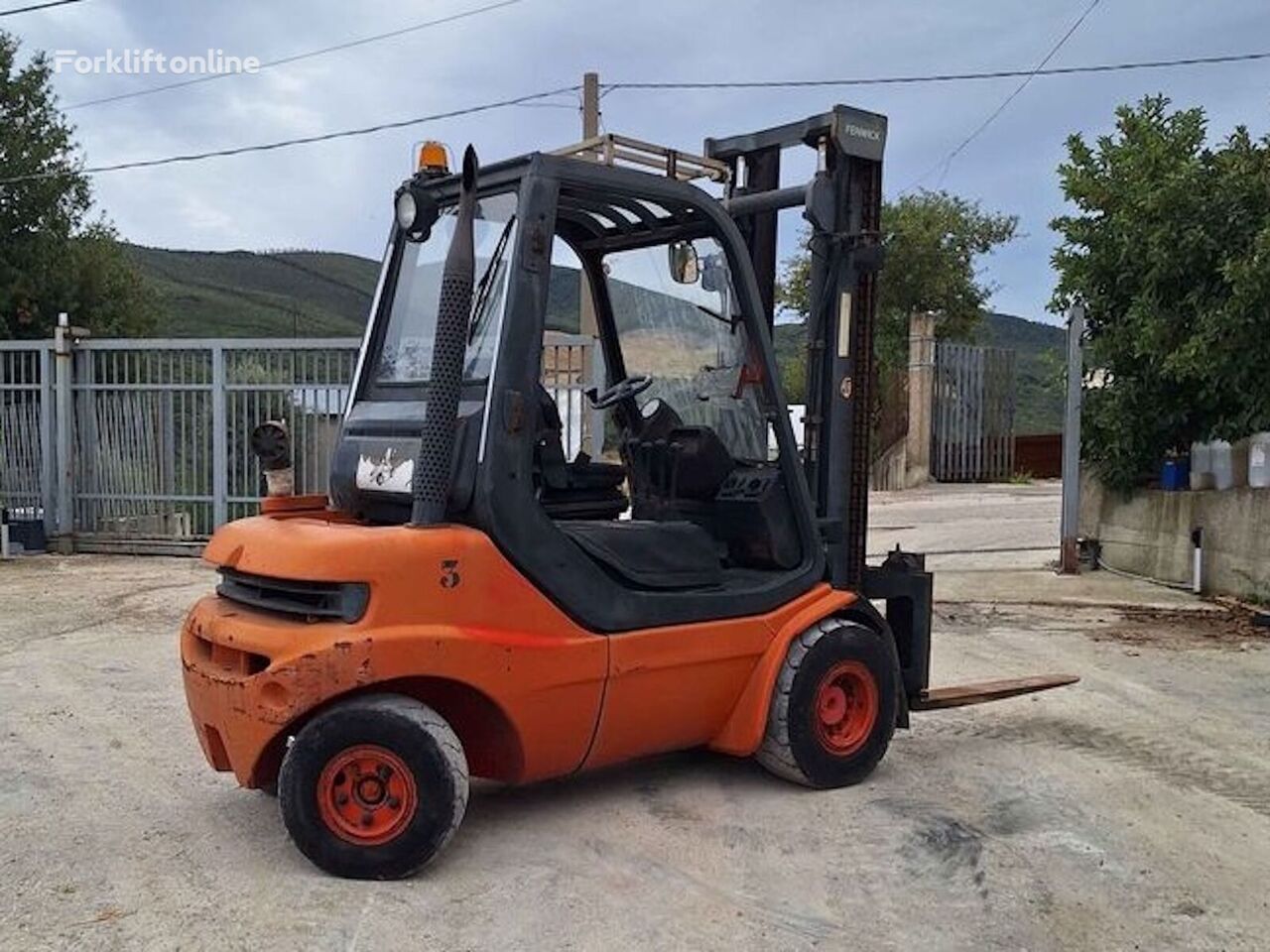 Linde H30 dizel forklift