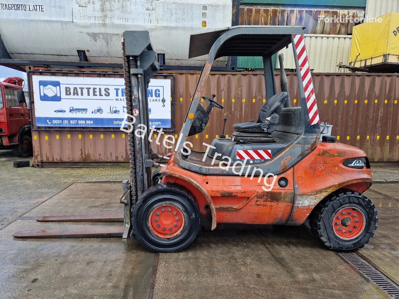 Linde H45D, 4,5 Tons Diesel dizel forklift