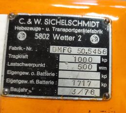 Sichelschmidt C.&W.  istif makinası